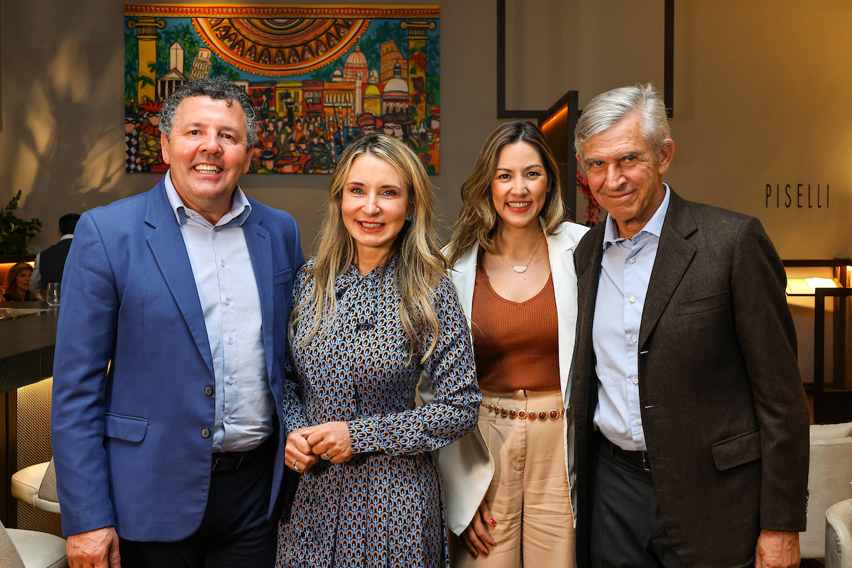 Juscelino Pereira , Renata Pereira, Joyce Oliveira e Marquês Giacomo Cattaneo Adorno Giustiniani