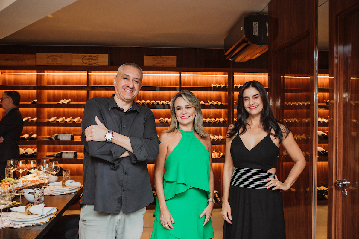 Rogerio Lisboa, Etienne Carvalho e Viviane Campos