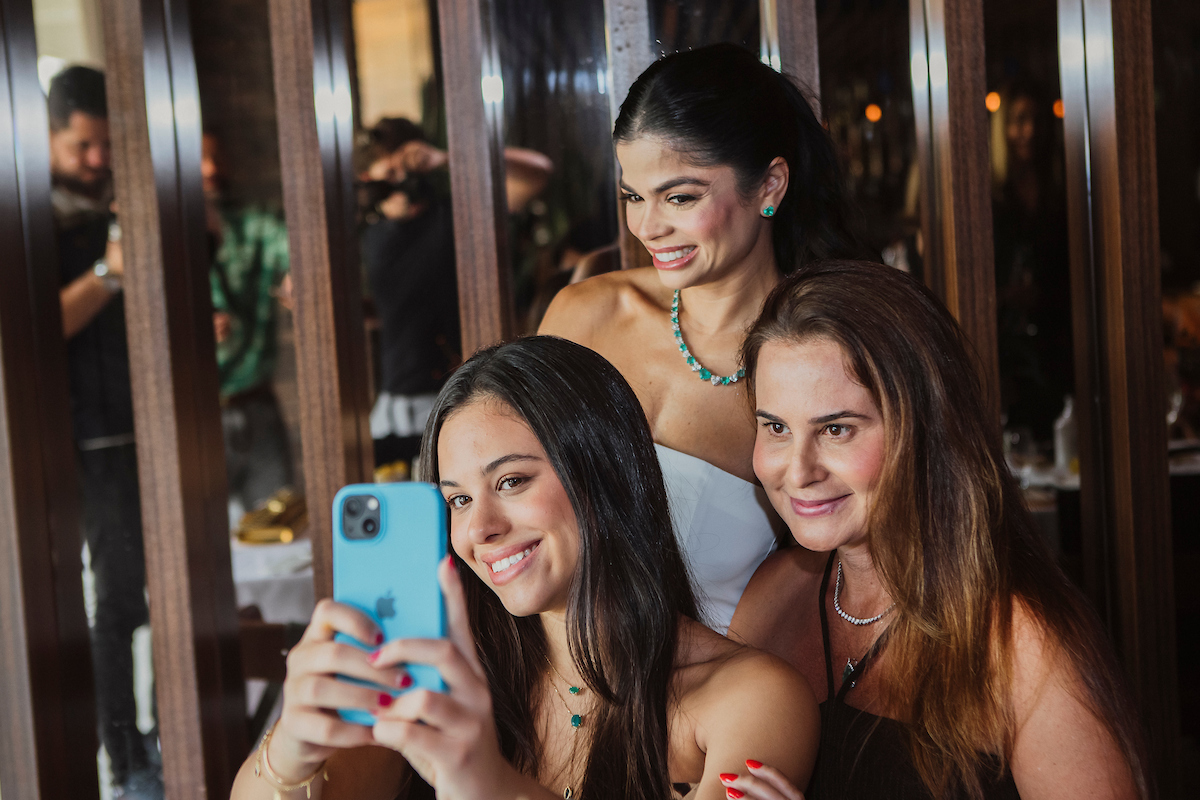 Luiza Lima, Rose Lima e Isabele Temóteo