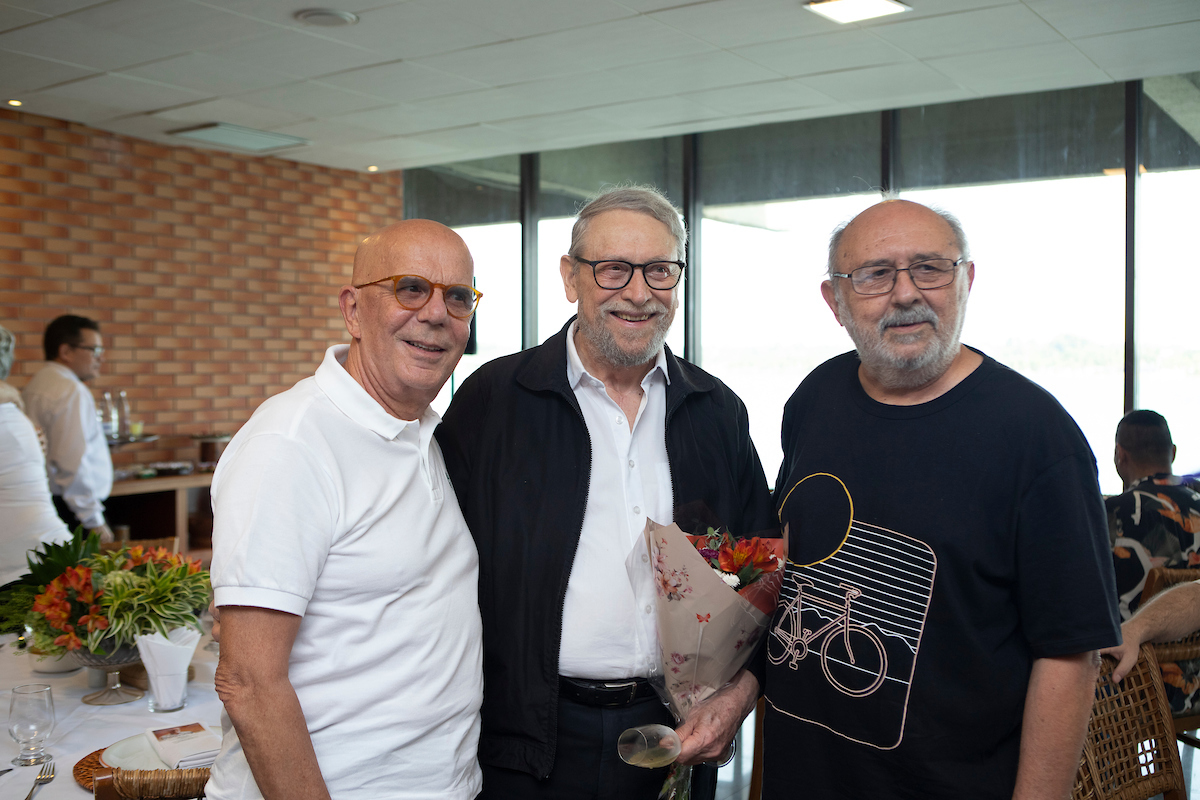 Caio Silva, Francisco Ansiliero e João Batista Ferreira Gomes