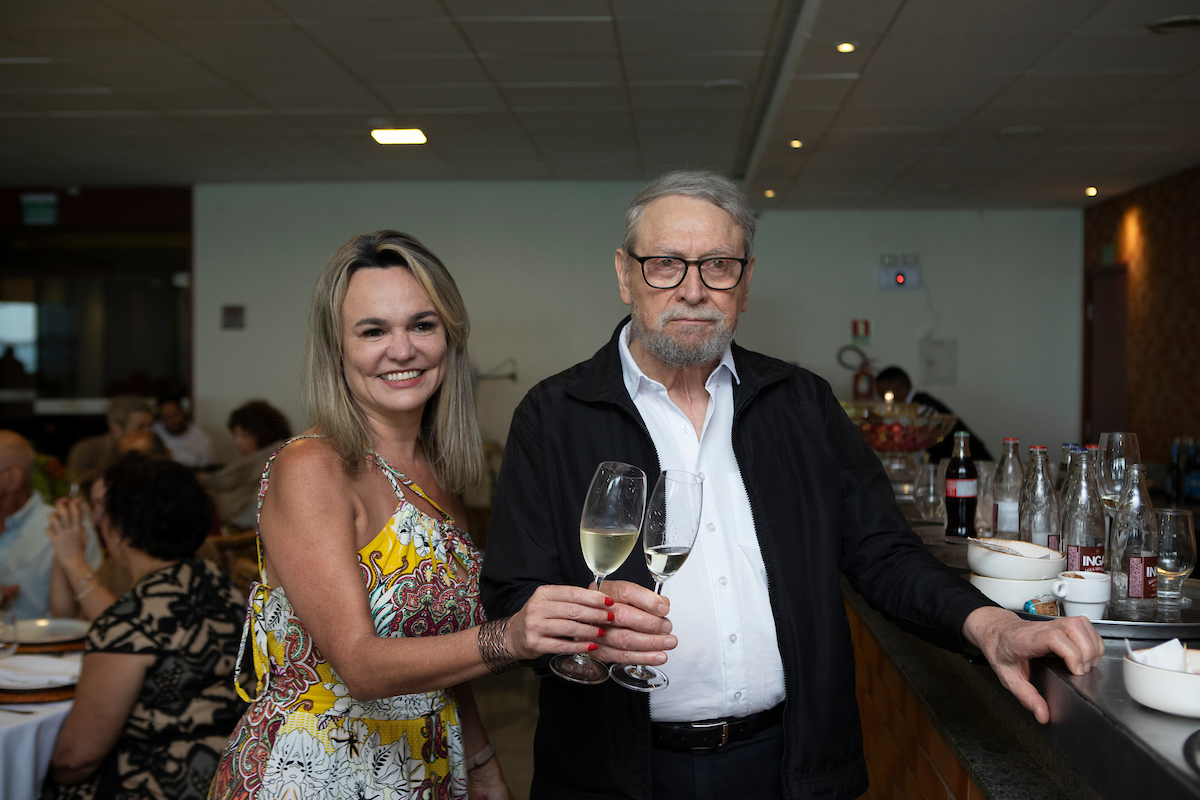 Etiene Carvalho e Francisco Ansiliero