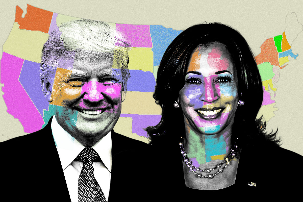 EUA: Pesquisa Mostra Kamala E Trump Empatados Com 48% | Metrópoles