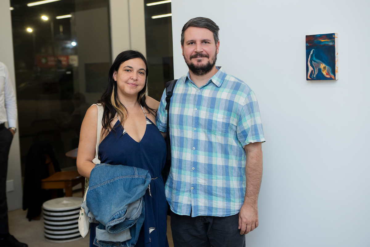 Roberta Arcoverde e Paulo Vega Jr.