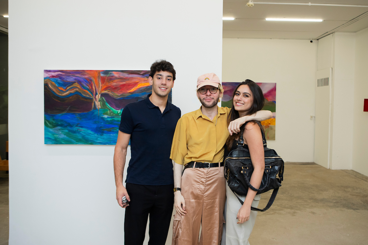 Philipe Cavalcanti, Pedro Gandra e Valentina Loureiro