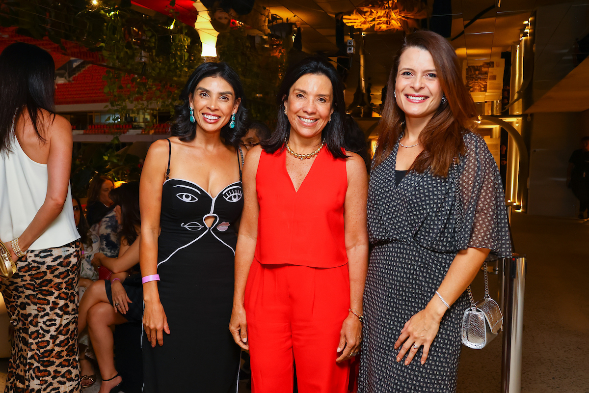 Lucília dos Anjos, Eliane Martins e Elena Prendergast