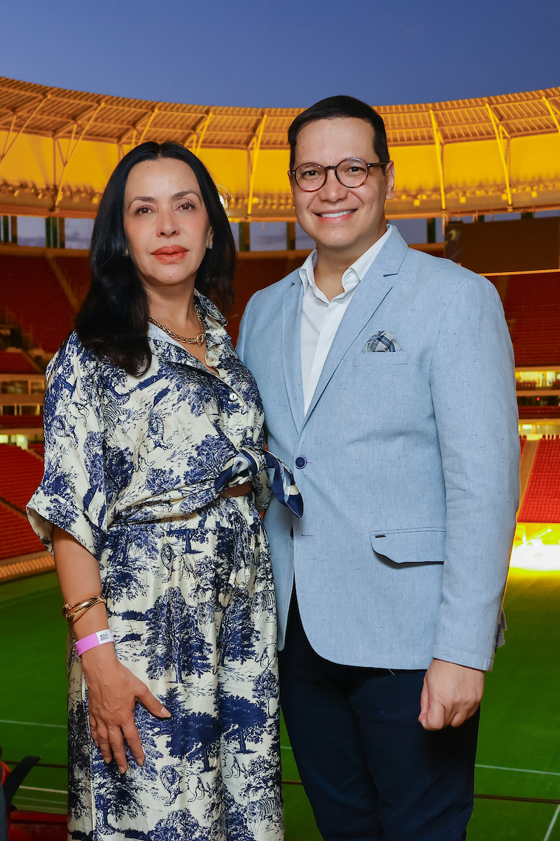 Claudia Meireles e Marcelo Chaves