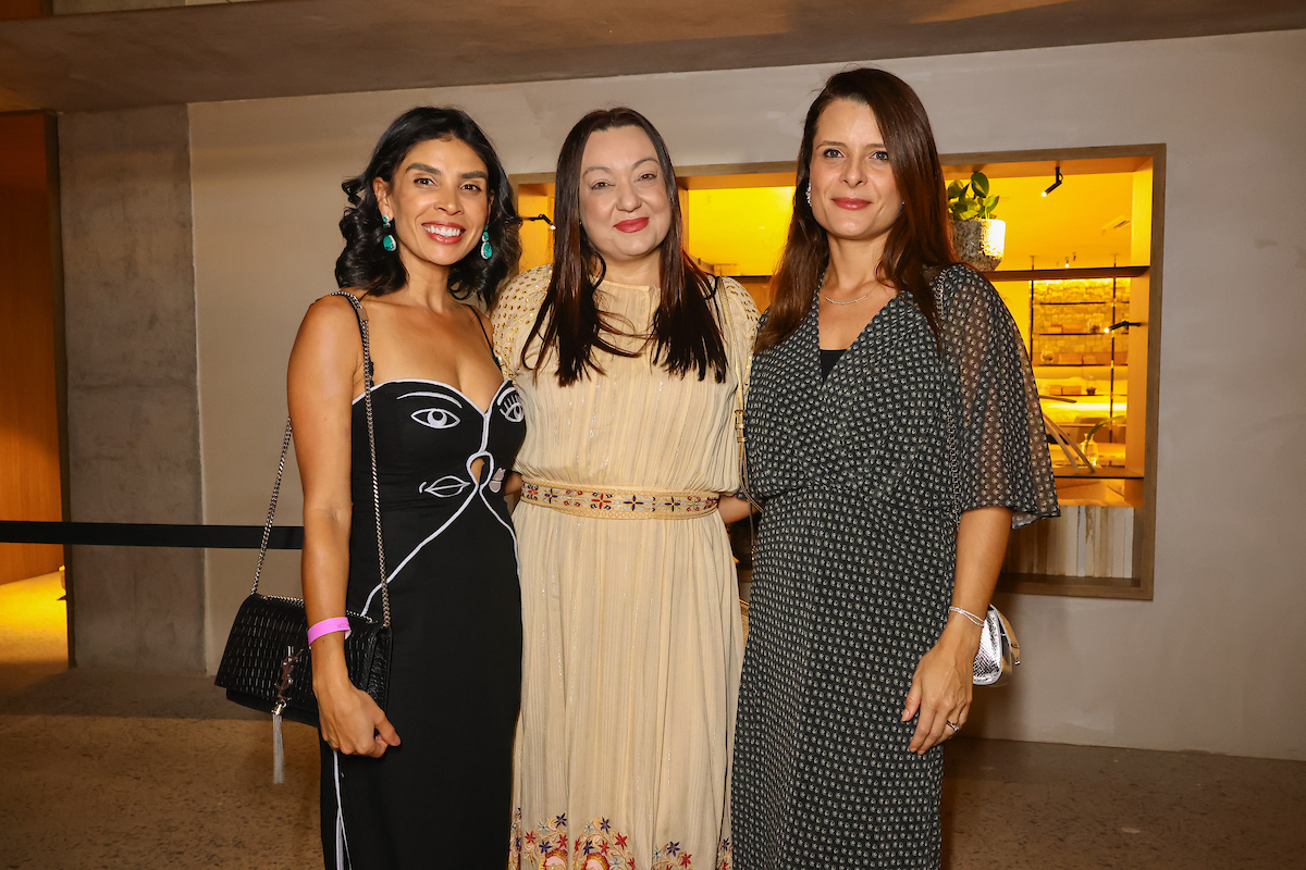 Lucilia dos Anjos, Fabiana Ceyhan e Elena Prendergast