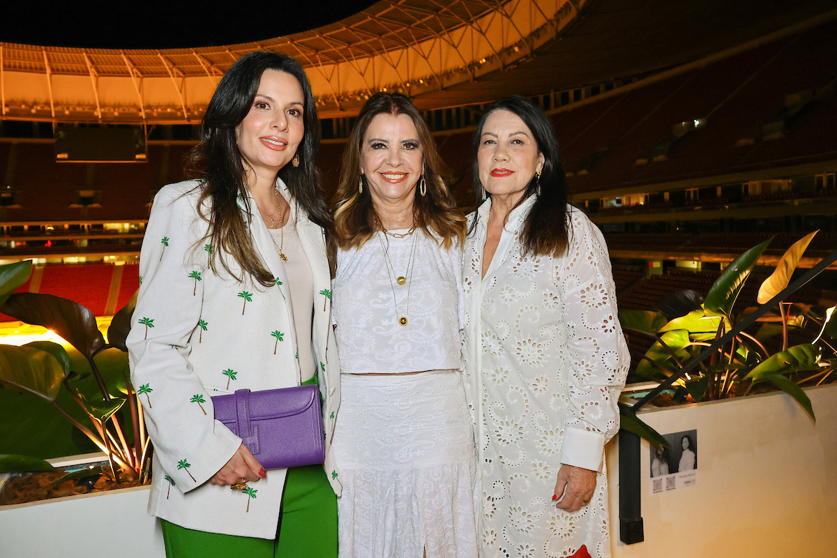 Tarcila Monteiro, Thamis Baldoni e Adriana Colela