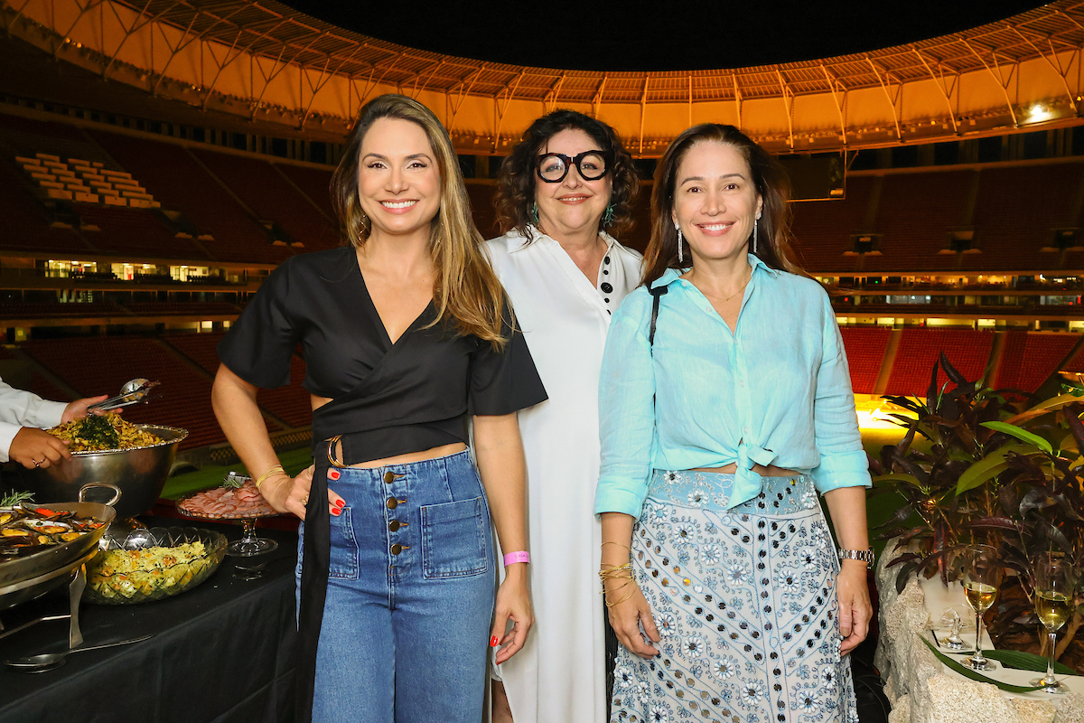 Luciana Câmara, Ângela Borsoi e Adriana Melo