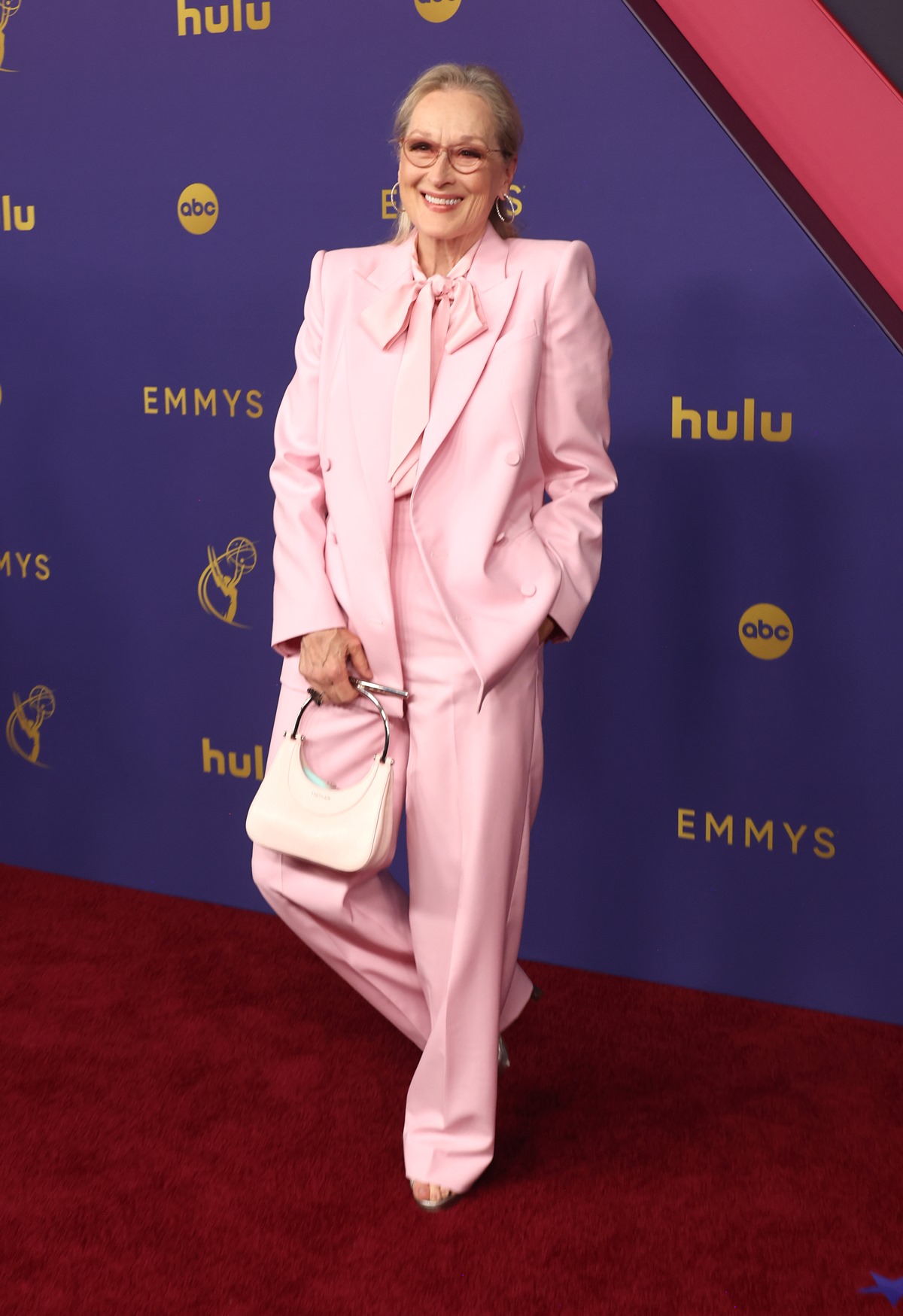 Meryl Streep emmy awards 2024 tapete vermelho premiação - metrópoles