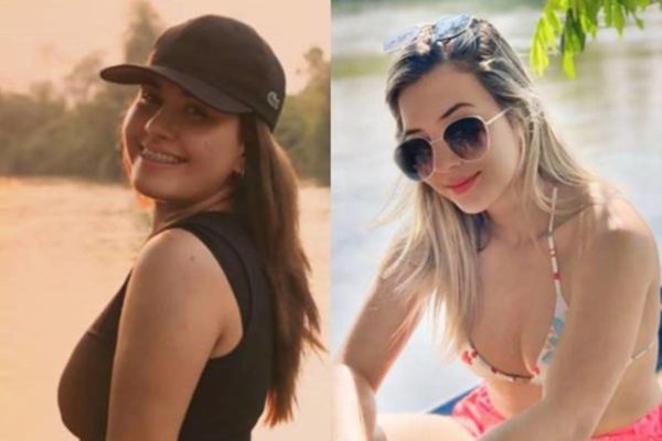 imagem colorida de rayane alves e rithiele alves, candidata e irmã assassinadas no MT