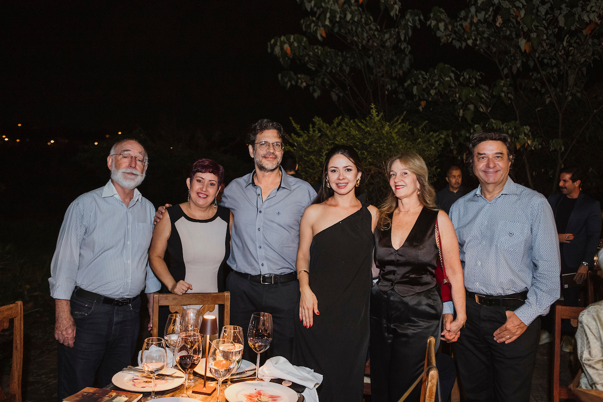 José Galvao, Leiliane Rebouças, Carlos Frederico Maroja, Emily Maroja, Claudio Cohen e Fabiane Cohen