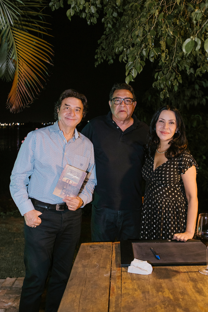 Claudio Cohen, Luís Carlos Alcoforado e Cláudia Meireles