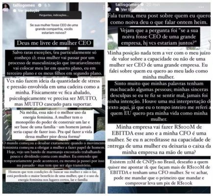 Luiza Trajano foi uma das pessoas que criticou a fala de Tallis Gomes. Após a repercussão negativa, empresário se retratou nas redes sociais - Metrópoles