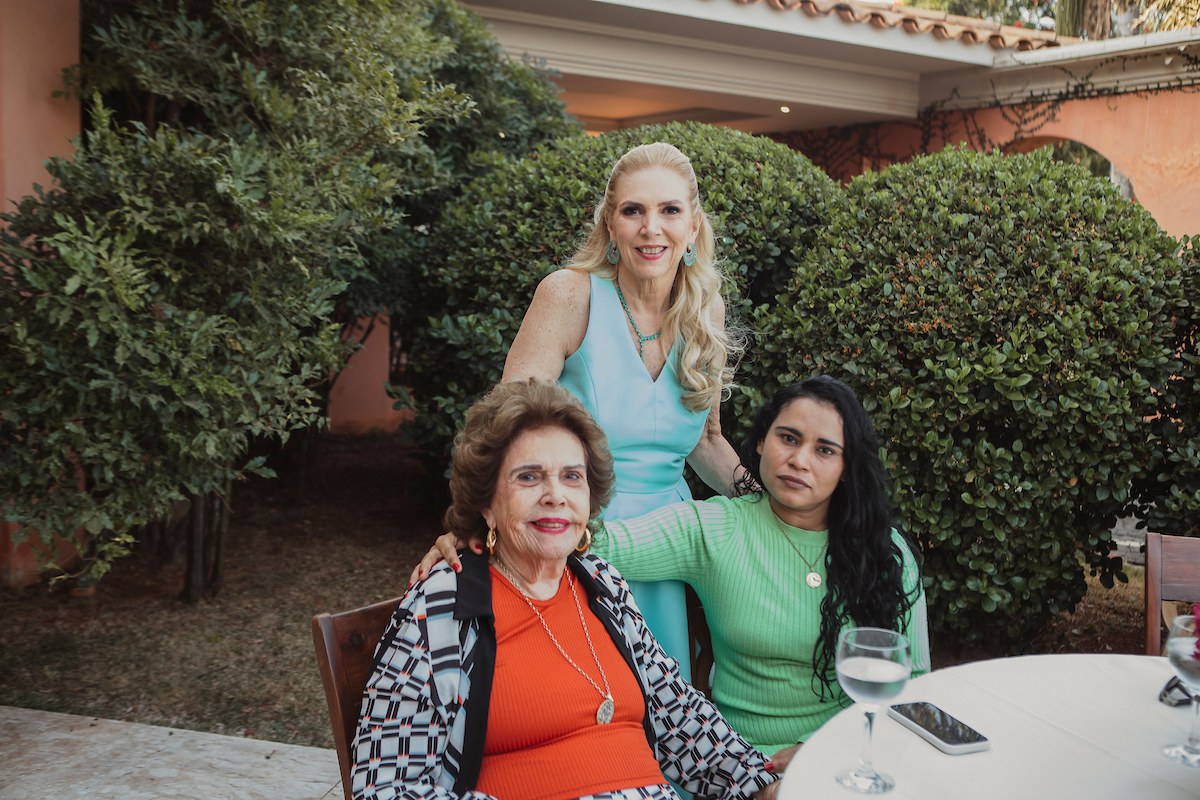 Simone Novaes, Maria da Gloria Novaes e Eliane Oliveira