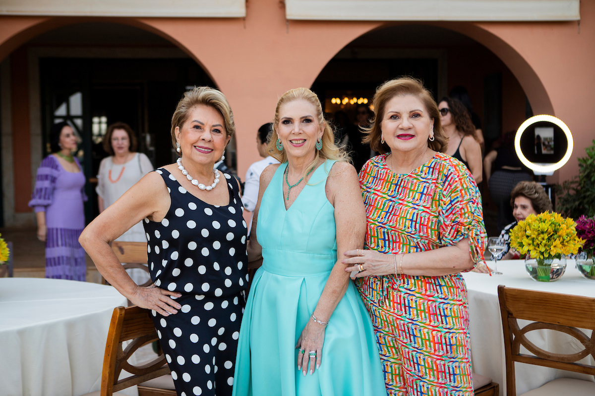 Vera Moura, Simone Novaes e Rita Lins