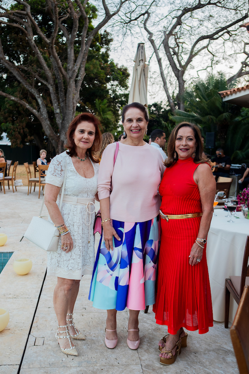 Mônica Oliveira, Glaucia Ferrer e Sandra Costa