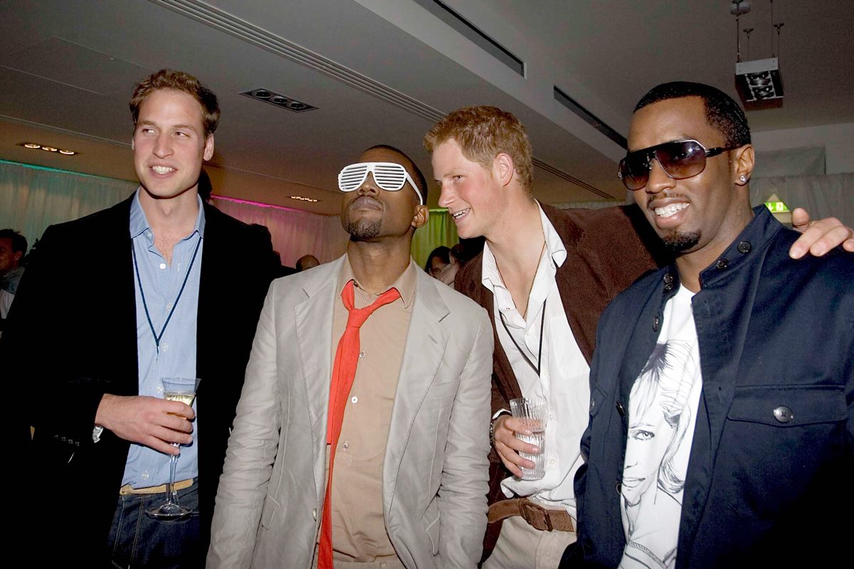 Saiba por que Diddy parou de convidar William e Harry para festas | Metrópoles