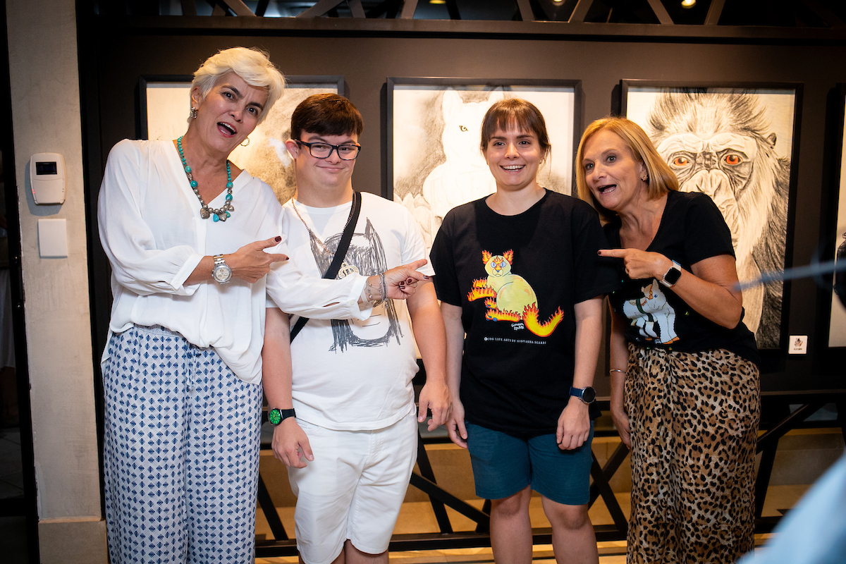 Tatiana Mares Guia, Augusto Corrêa, Giovanna Sgarbi e Mariana Sgarbi