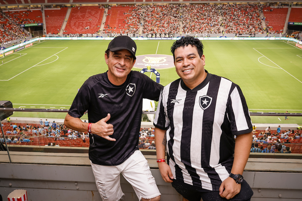 Camarote Metrópoles no jogo Botafogo e Grêmio - Metrópoles