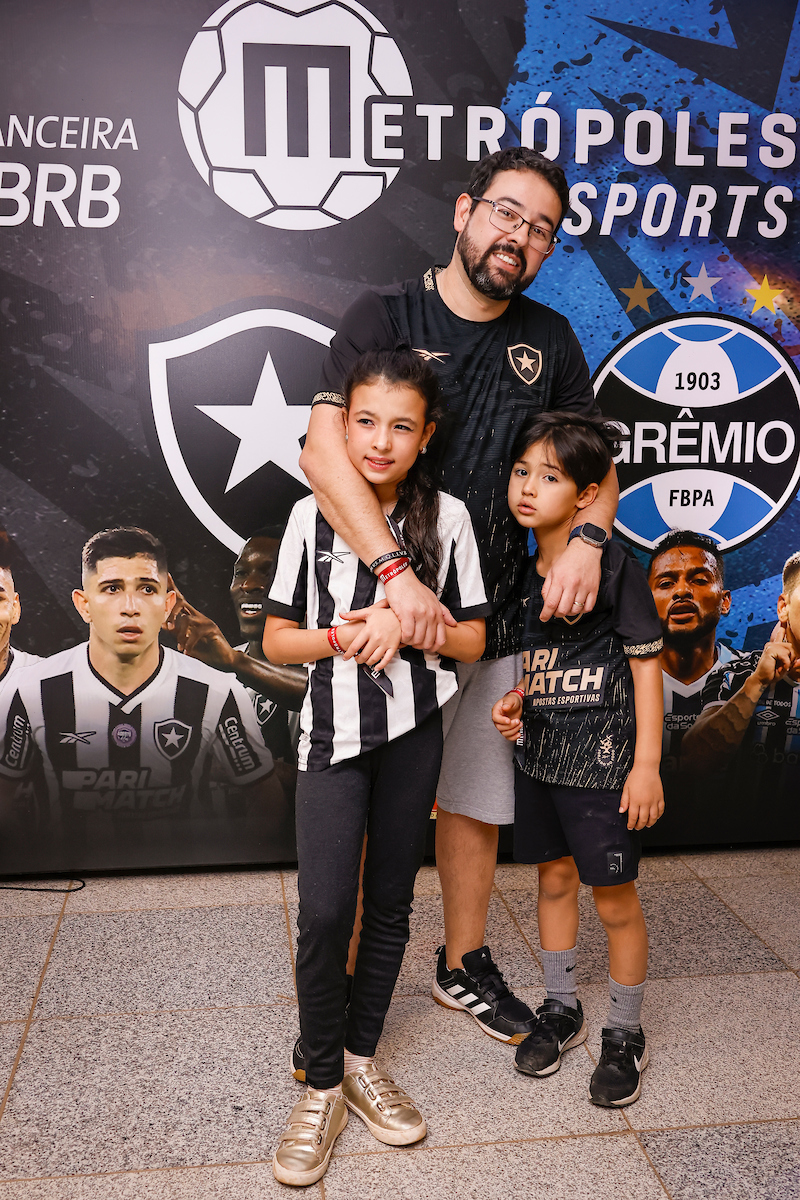 Camarote Metrópoles no jogo Botafogo e Grêmio - Metrópoles