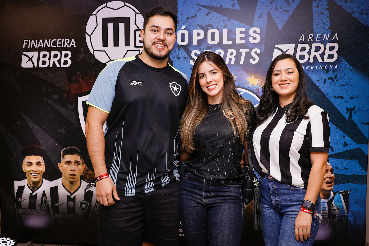 Camarote Metrópoles no jogo Botafogo e Grêmio - Metrópoles