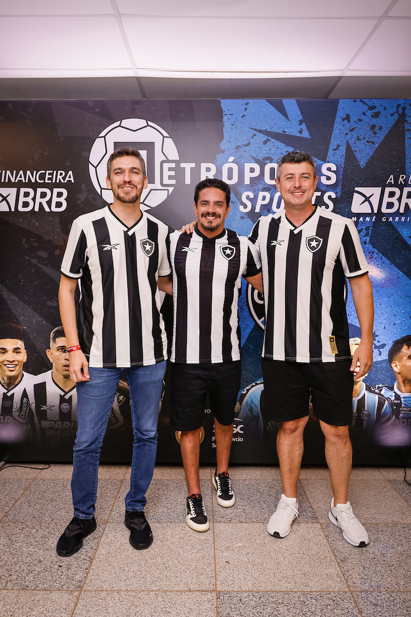 Camarote Metrópoles no jogo Botafogo e Grêmio - Metrópoles