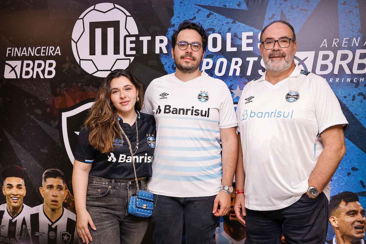 Camarote Metrópoles no jogo Botafogo e Grêmio - Metrópoles