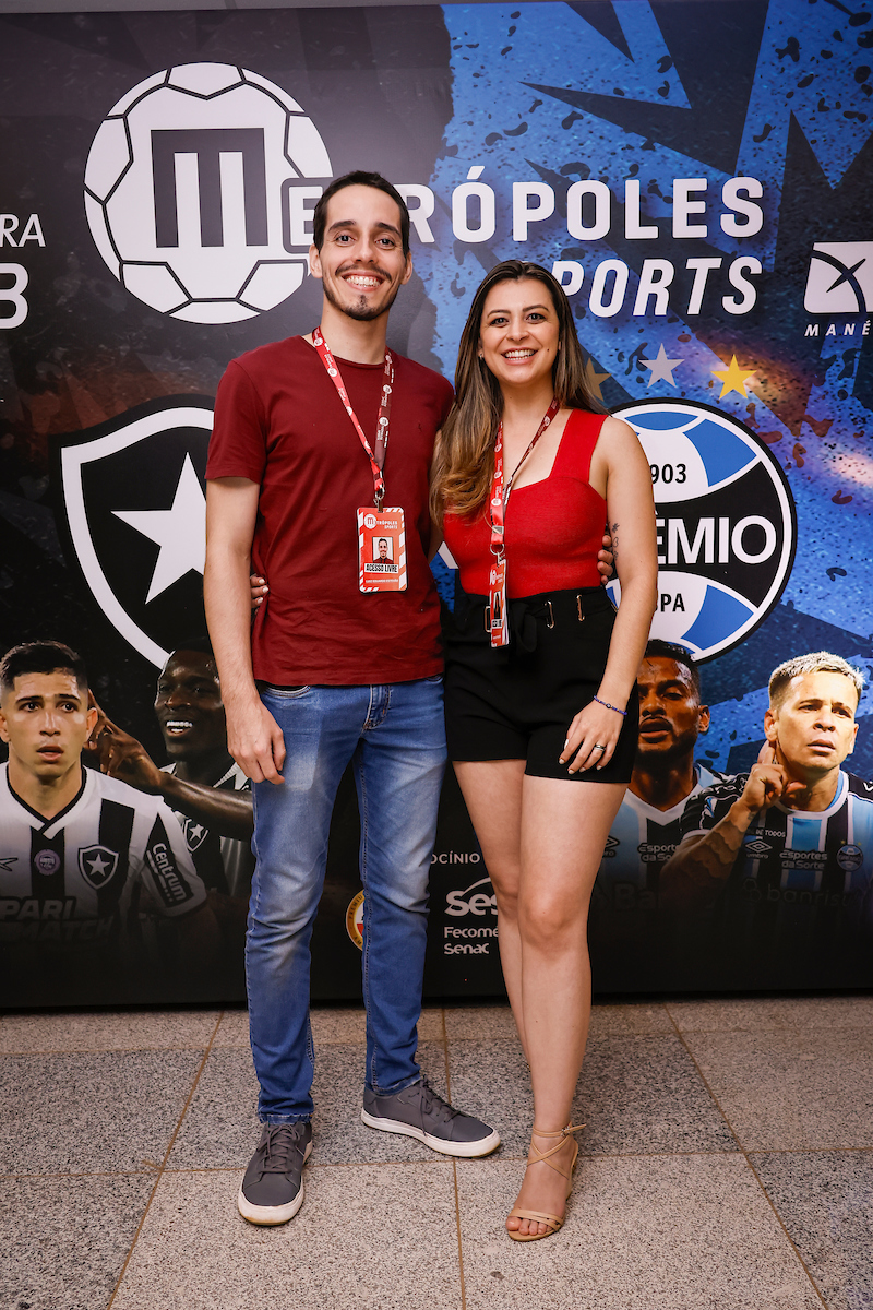 Camarote Metrópoles no jogo Botafogo e Grêmio - Metrópoles