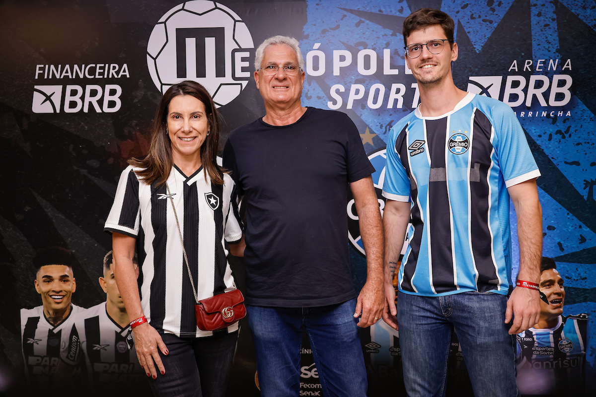 Camarote Metrópoles no jogo Botafogo e Grêmio - Metrópoles