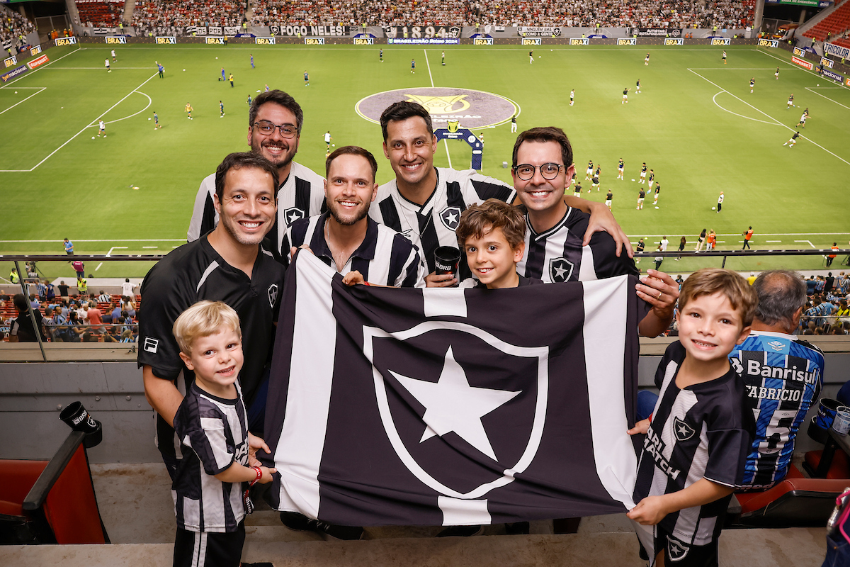 Camarote Metrópoles no jogo Botafogo e Grêmio - Metrópoles