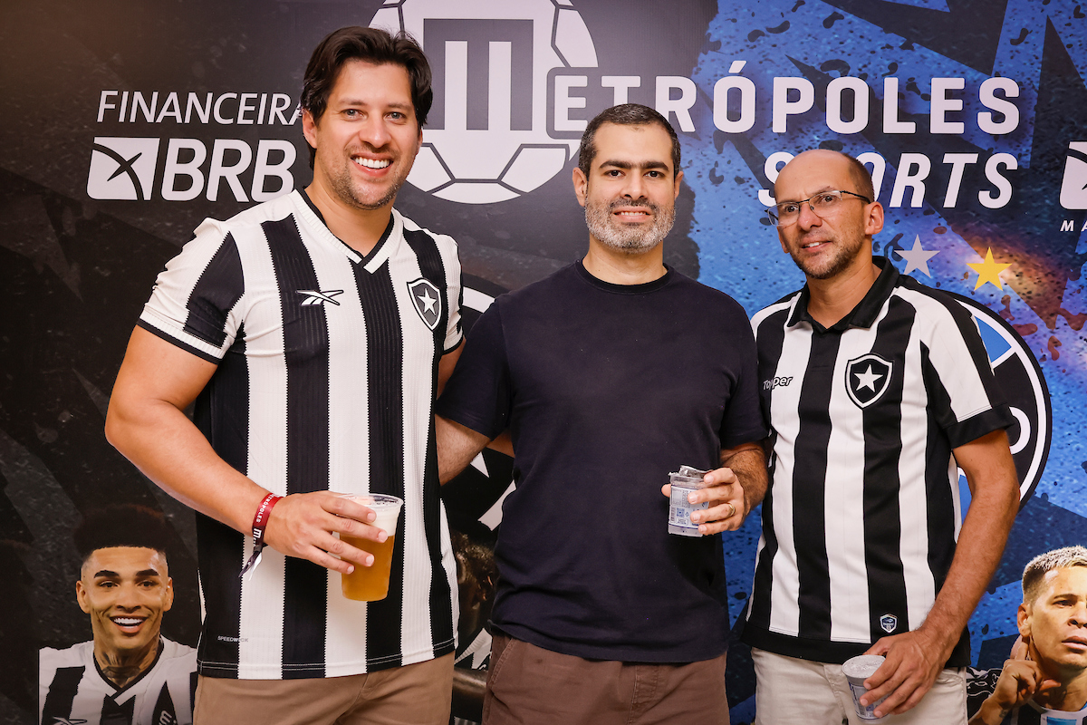 Camarote Metrópoles no jogo Botafogo e Grêmio - Metrópoles