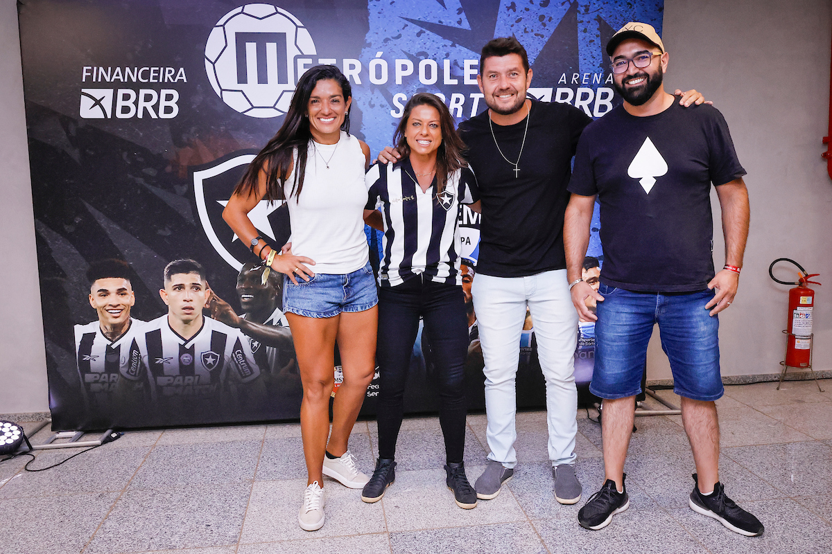 Camarote Metrópoles no jogo Botafogo e Grêmio - Metrópoles