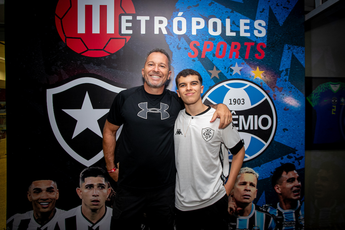 Camarote Metrópoles no jogo Botafogo e Grêmio - Metrópoles