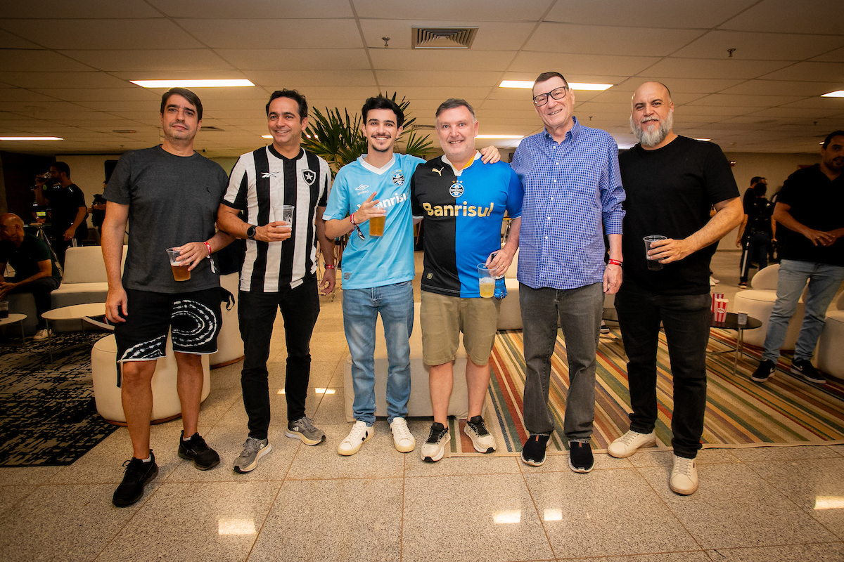 Camarote Metrópoles no jogo Botafogo e Grêmio - Metrópoles