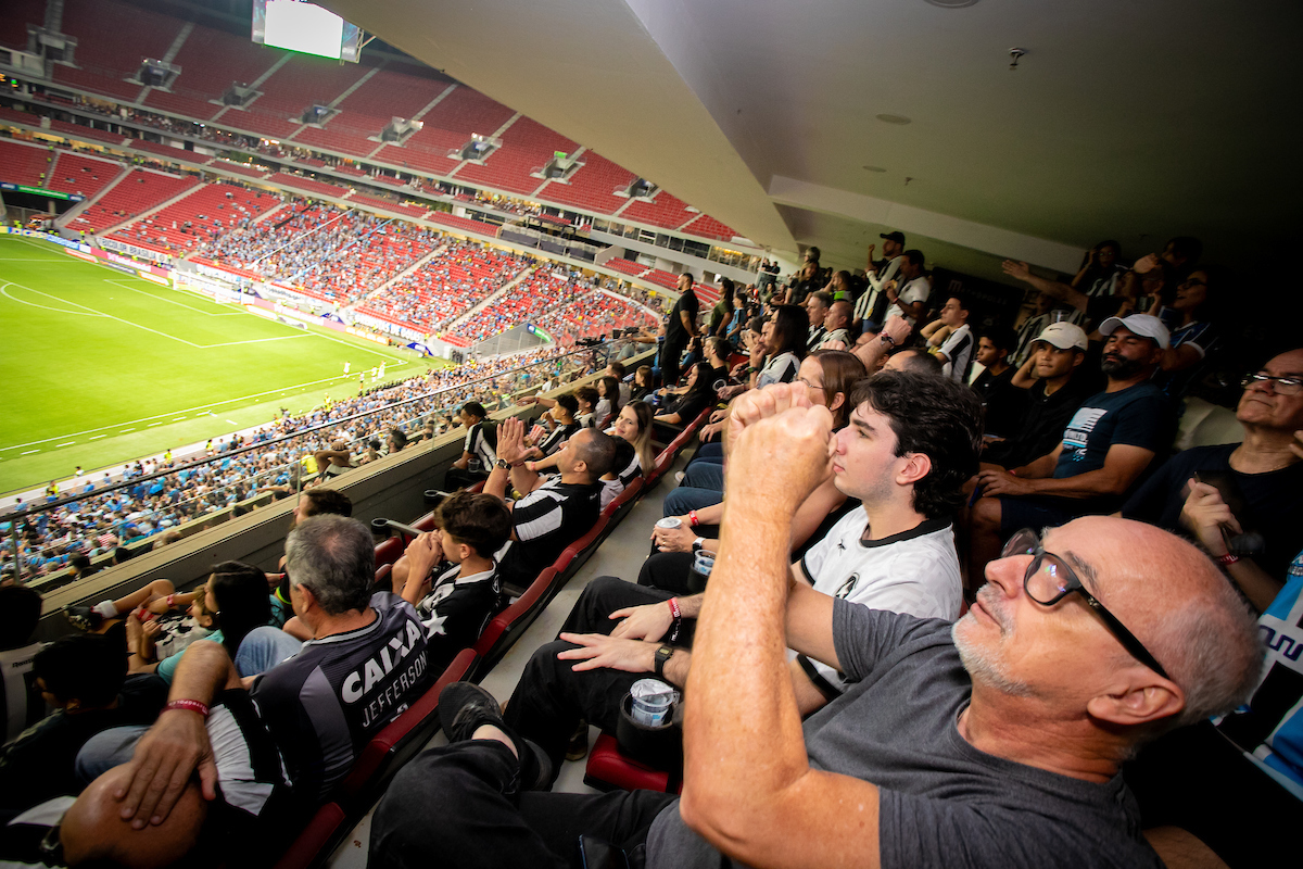 Camarote Metrópoles no duelo Grêmio e Botafogo - Metrópoles