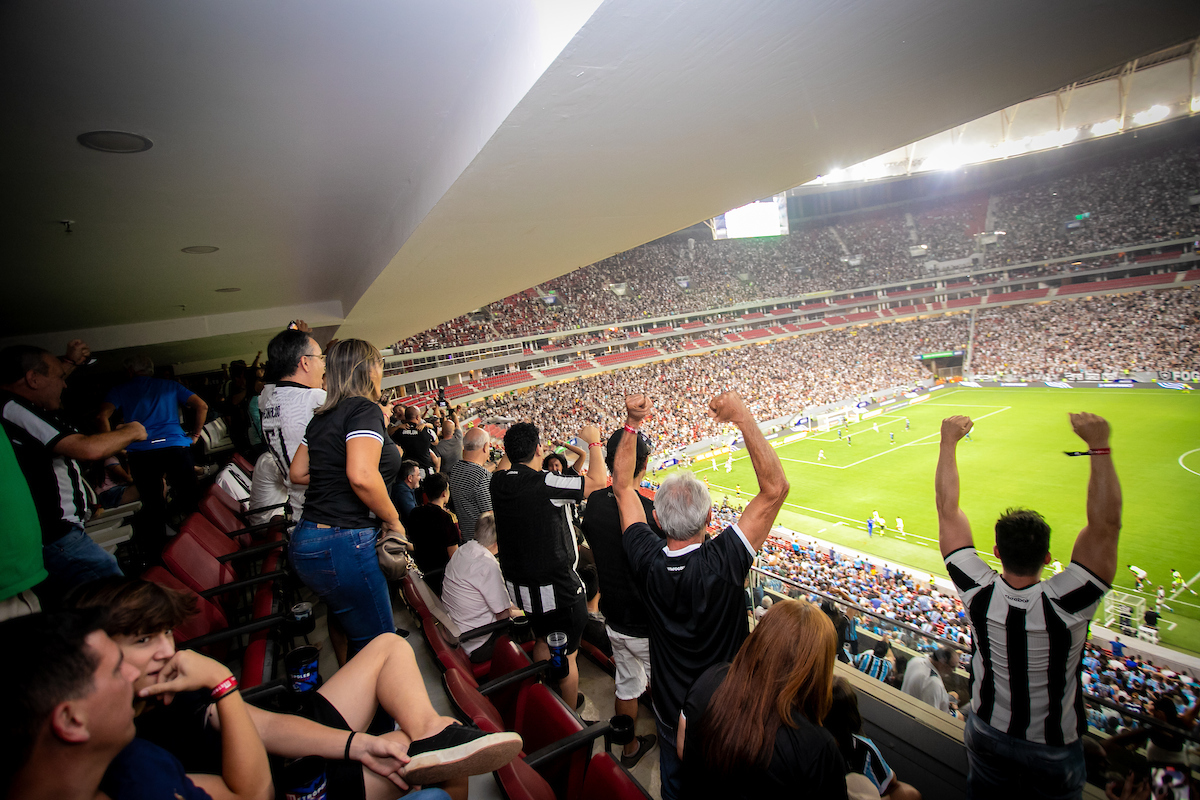 Camarote Metrópoles no duelo Grêmio e Botafogo - Metrópoles