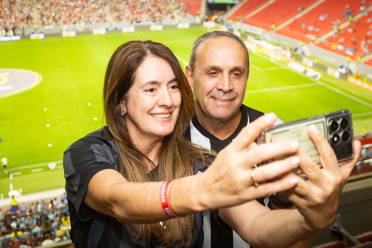 Camarote Metrópoles na partida Botafogo e Grêmio - Metrópoles