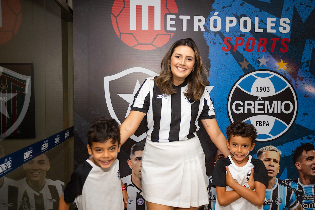 Camarote Metrópoles na partida Grêmio e Botafogo - Metrópoles