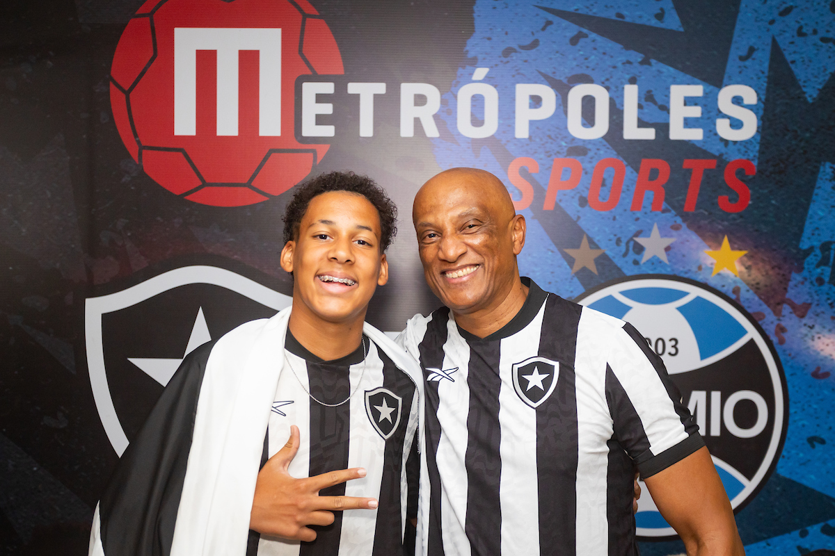 Camarote Metrópoles na partida Grêmio e Botafogo - Metrópoles