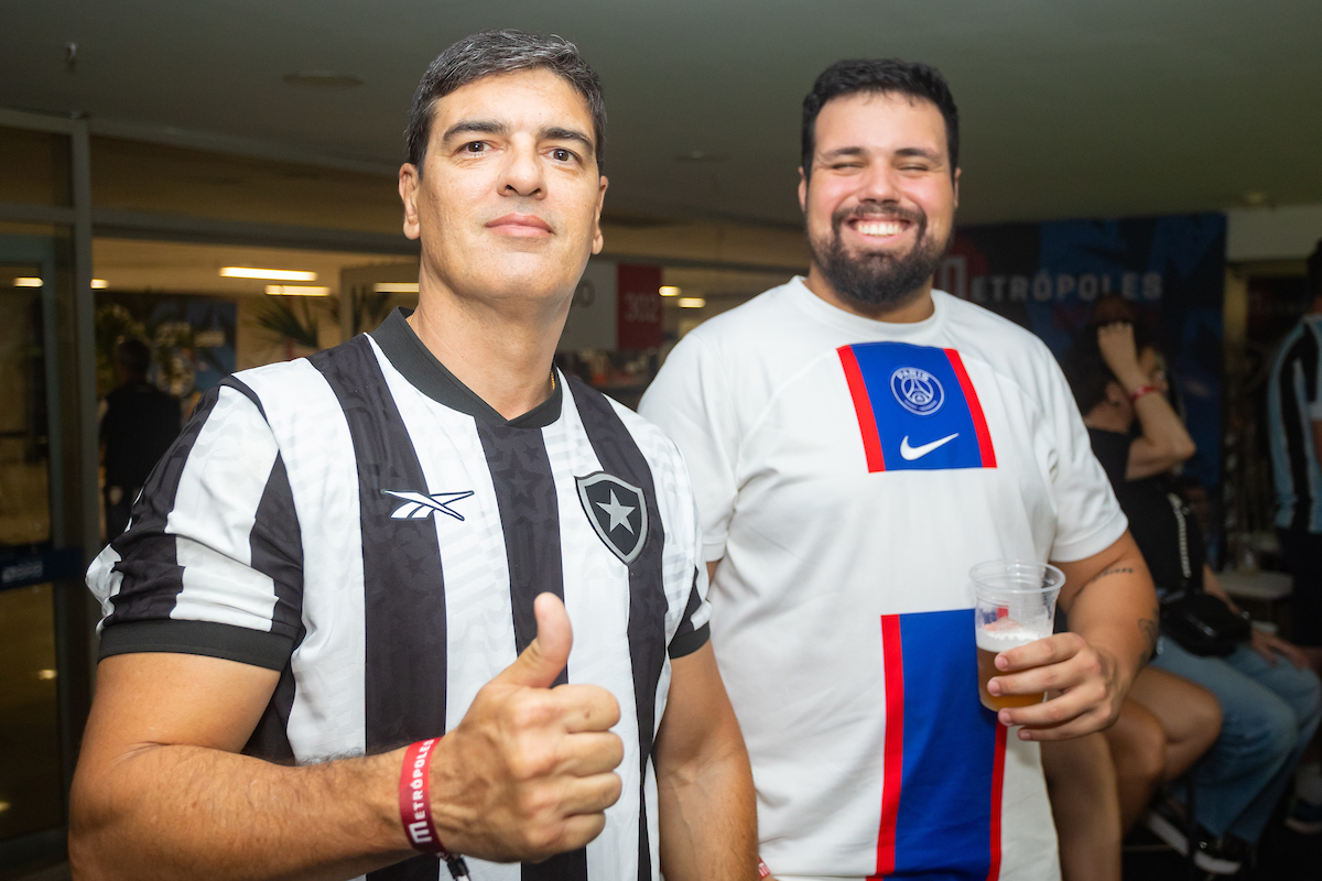 Camarote Botafogo e Grêmio - Metrópoles