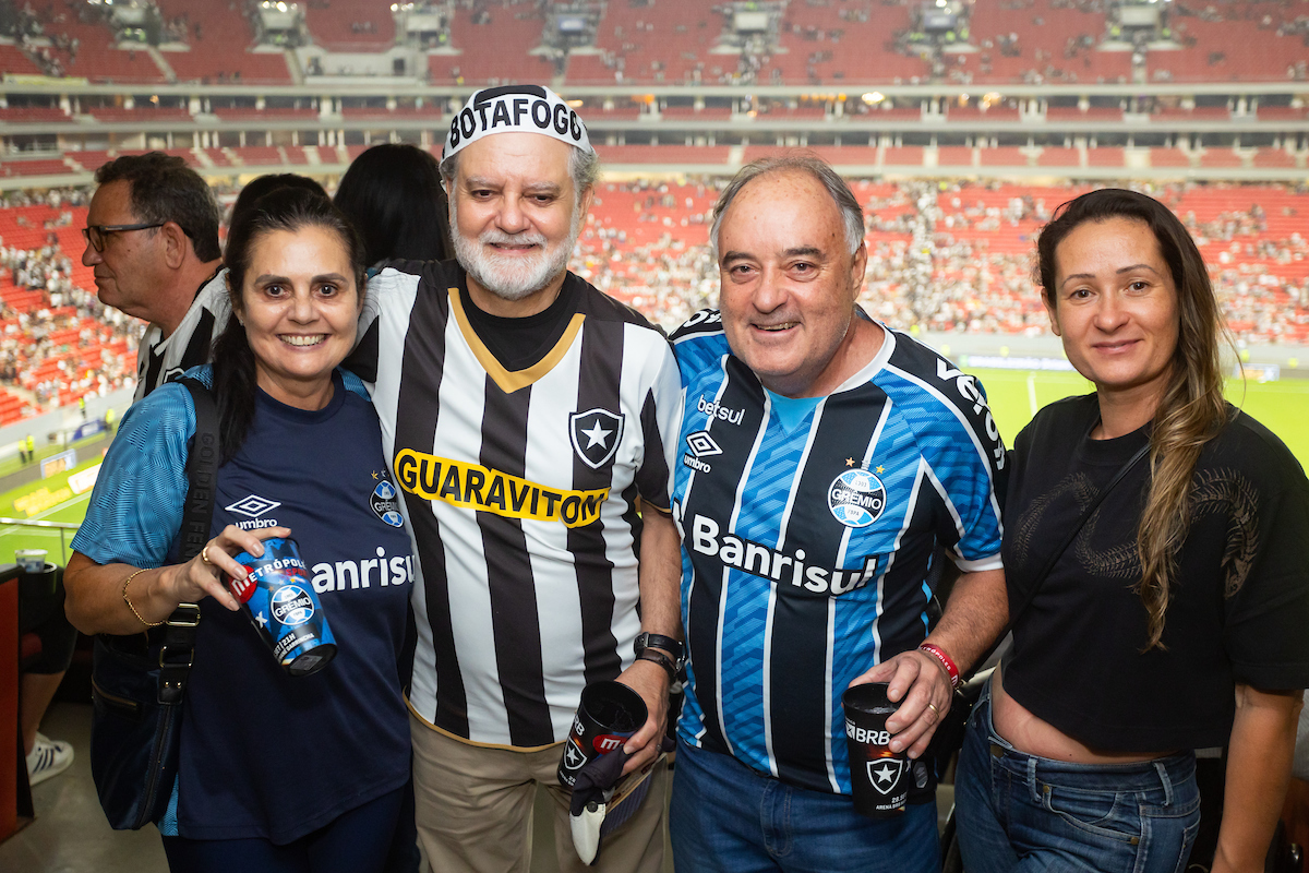 Camarote Botafogo e Grêmio - Metrópoles