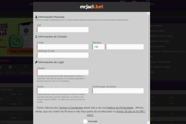 Mr Jack bet app-APOSTAS