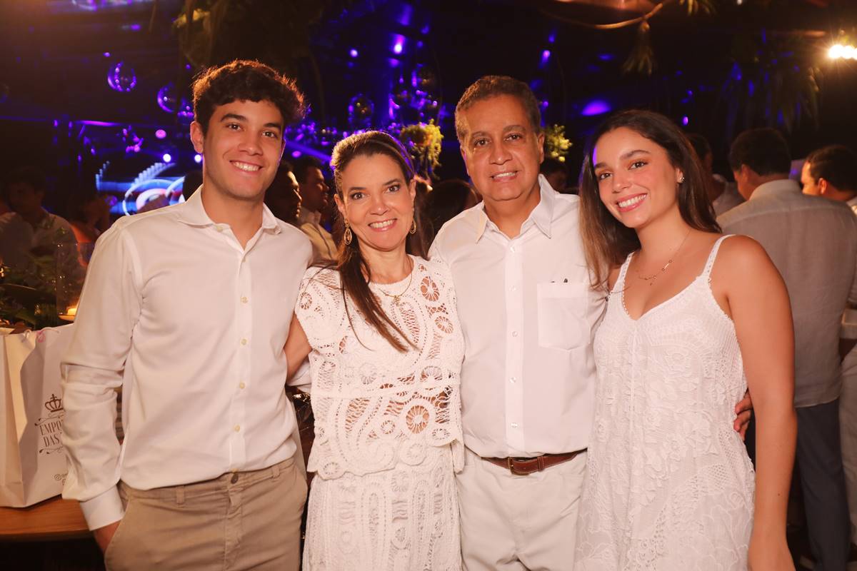 João, Christiane, Geovani e Maria Fernanda