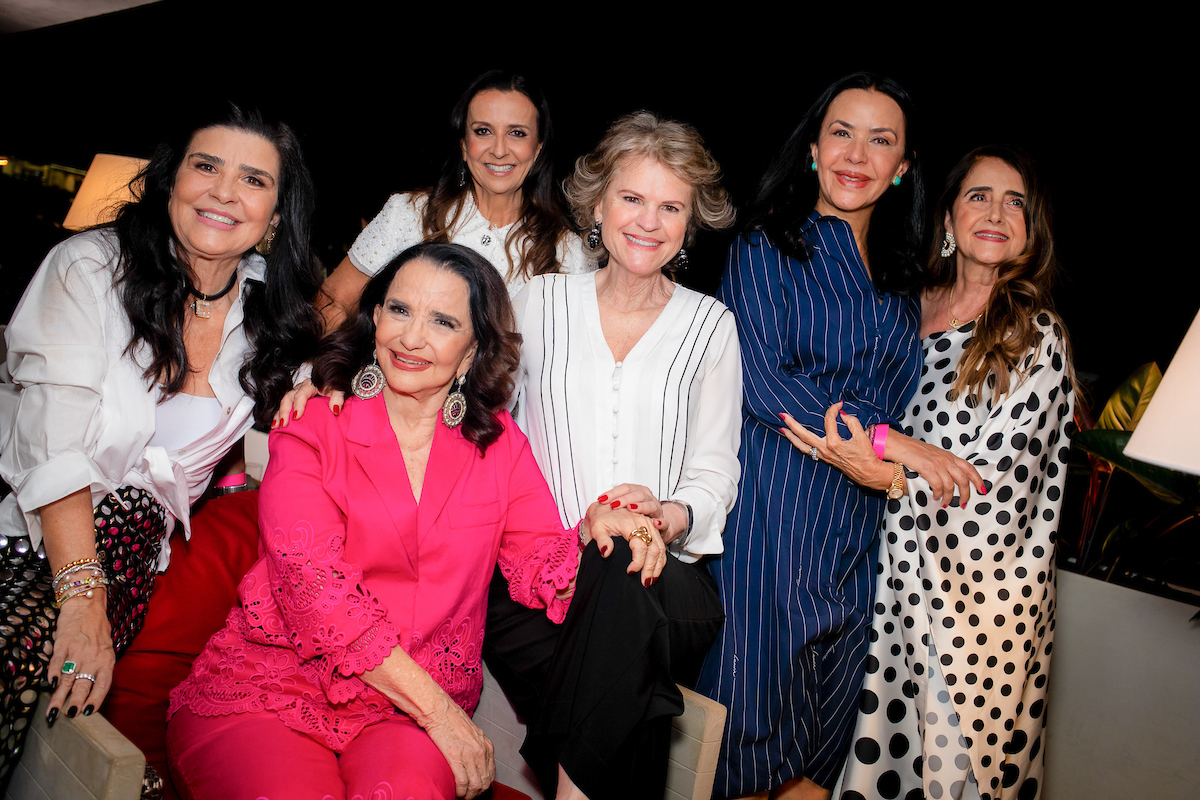 Valéria Leão Bittar, Moema Leão, Isaura Lara Resende, Bertha Pellegrino, Claudia Meireles e Claudia Tolentino