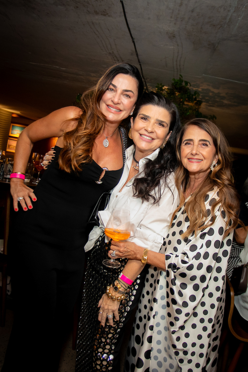 Ana Paula Gonçalves, Valéria Leão Bittar e Claudia Tolentino