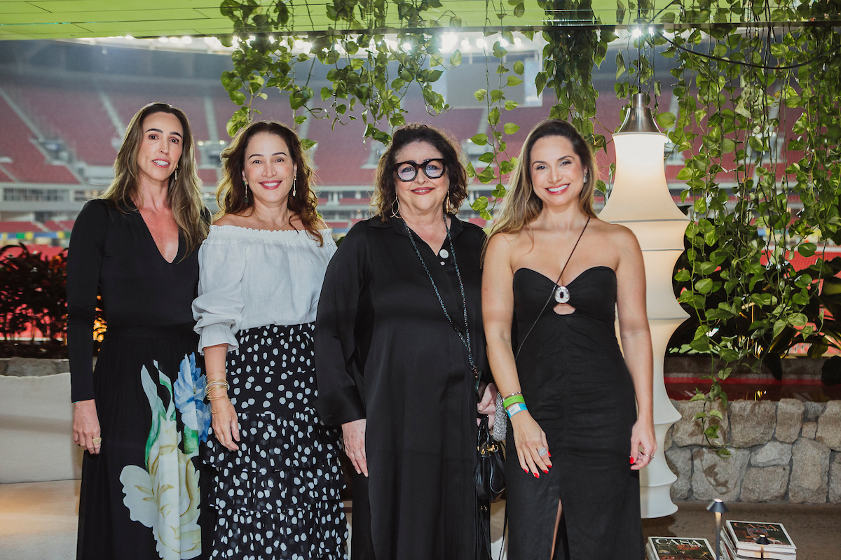 Carolina Borsoi, Adriana Melo, Angela Borsoi e Luciana Câmara