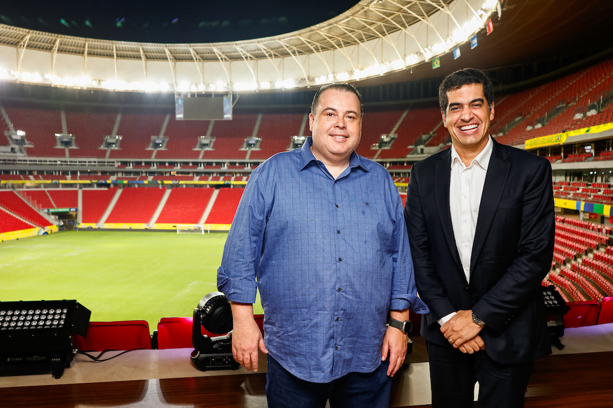 Deputado federal Júlio César Ribeiro (Republicano-DF) e Gustavo Dias Henrique