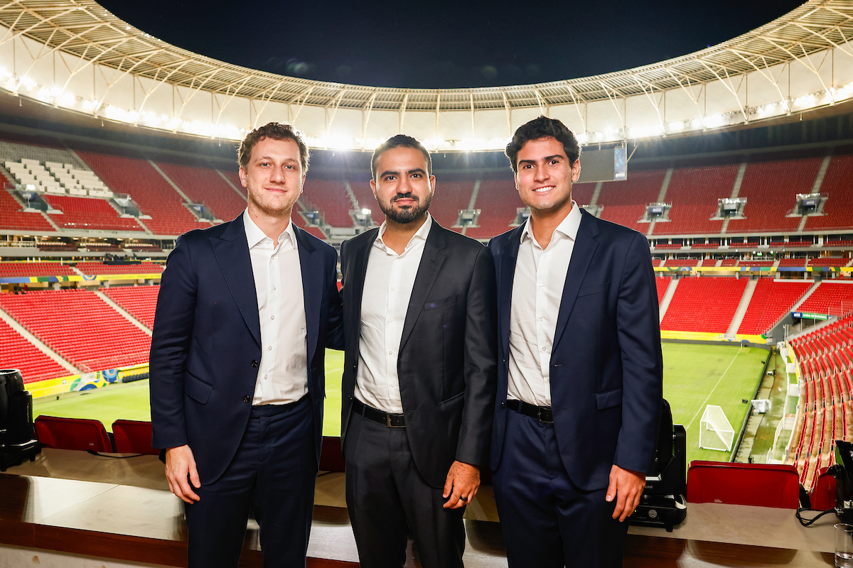 Gustavo Vaughn, Caio Barros e João Pedro Barros