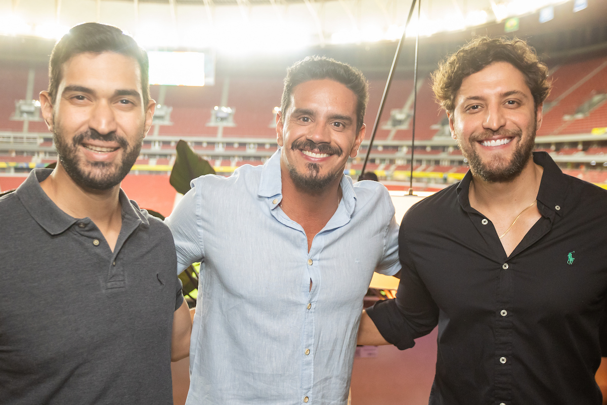 Rodrigo Araújo, Thiago Jaguaribe e Lico Machado